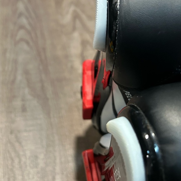 Peloton women Sneakers - Black and White with Red Accents - Picture 8 of 16